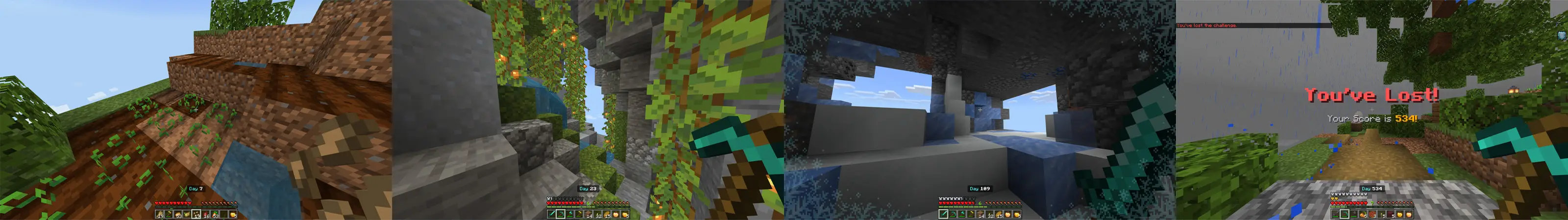 Выживание на одном фрагменте! panorama