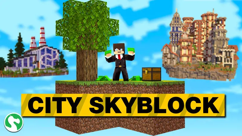 Skyblock: город
