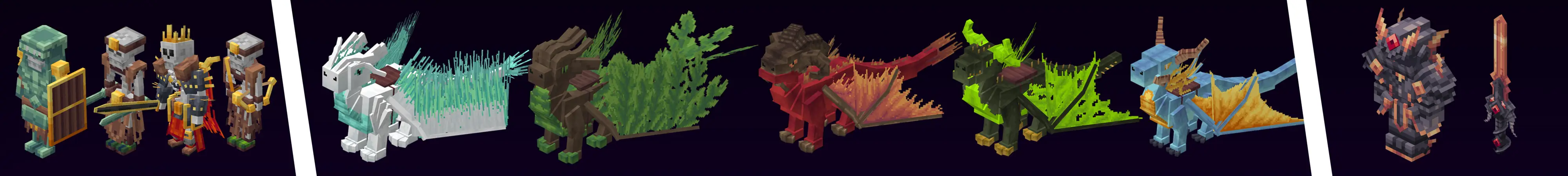 Драконы panorama