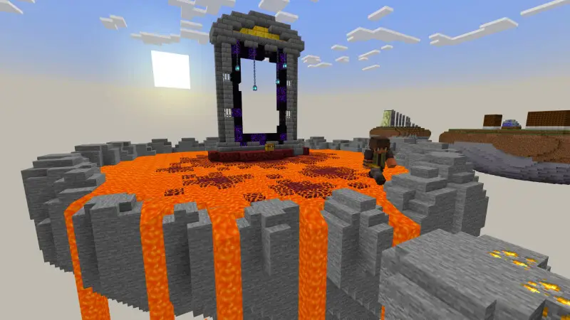 Скриншот Паркур на выживание №1