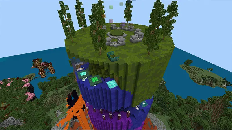 Скриншот Паркур: лавовое море №5