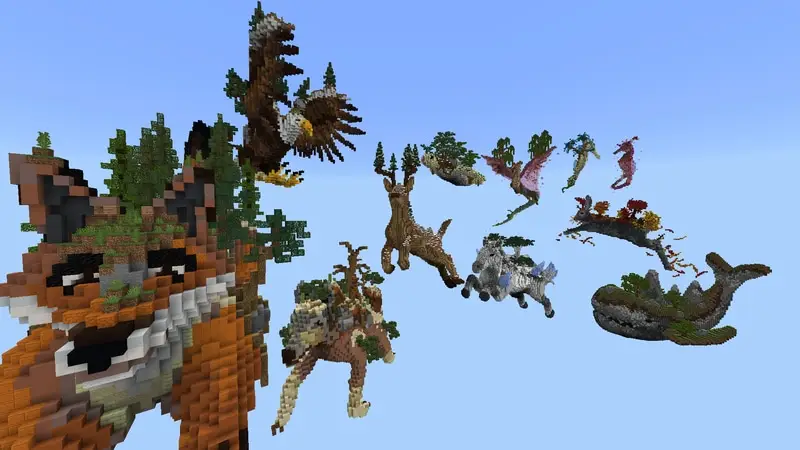 Скриншот Skyblock: животные №1