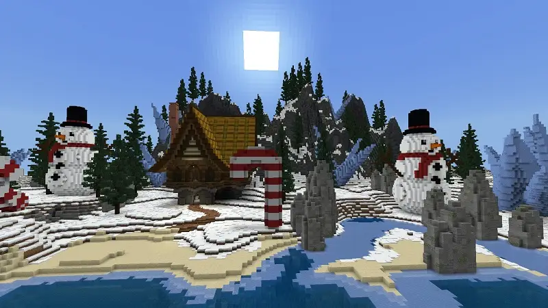 Скриншот Зимняя подземная база №1