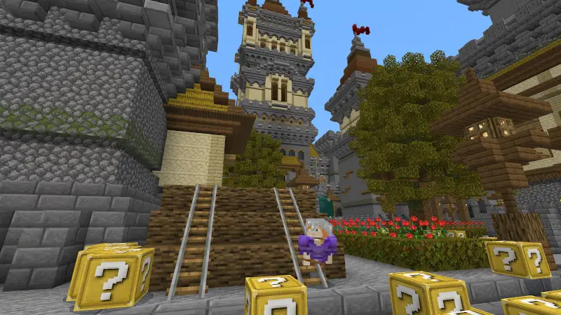 Скриншот Skyblock на удачу: замок №2