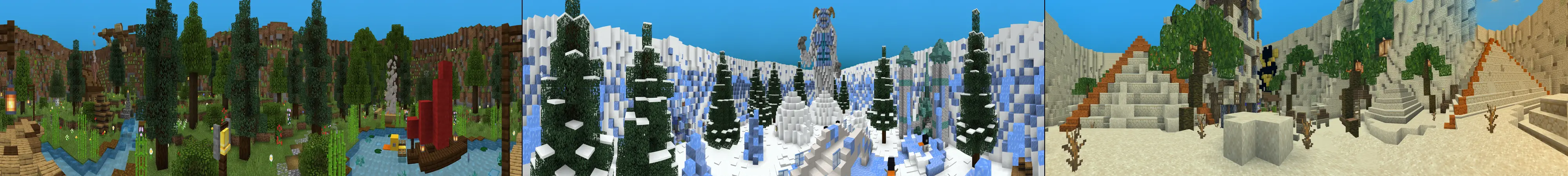 Прятки с незрячим: биомы panorama