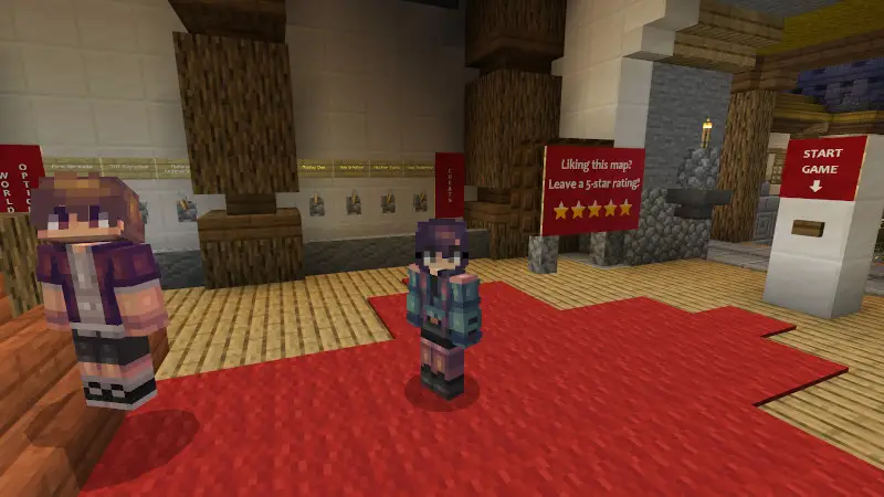 Скриншот Skyblock на удачу: замок №3