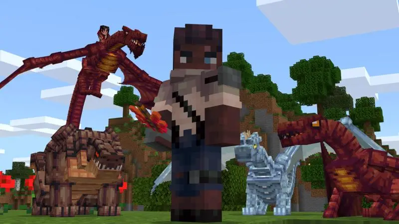 Скриншот Выживание + драконы №1