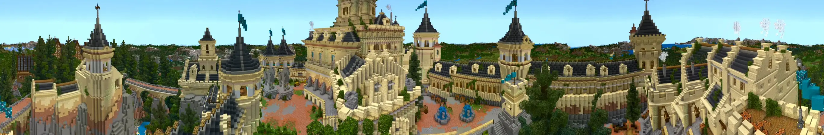 Крепость Черного леса panorama