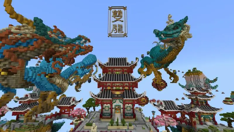 Скриншот Паркур двух драконов №1