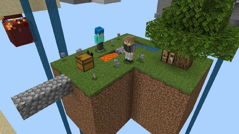 Скриншот СОЗДАНИЕ SKYBLOCK! №3