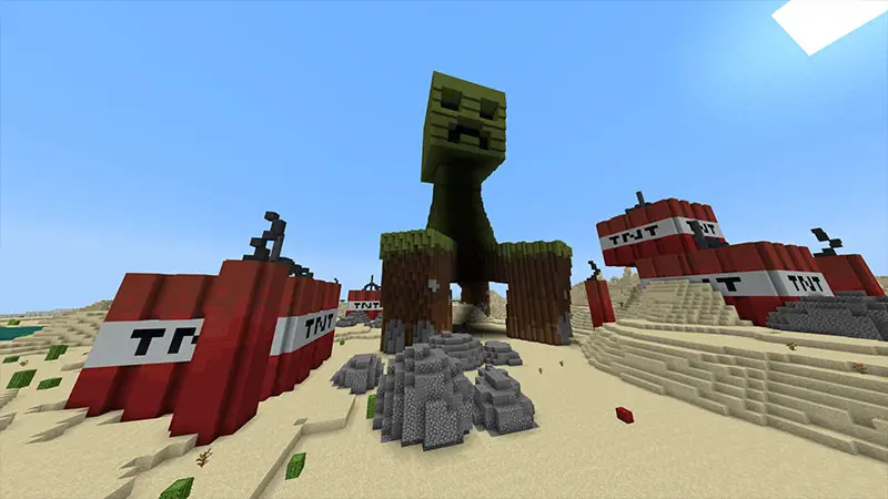 Скриншот Динамитный крипер №1