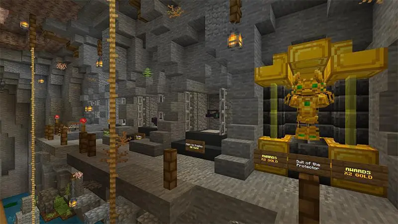 Скриншот Бесконечный паркур в храме №1