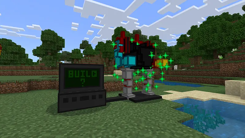 Скриншот Дополнение Blocky Mechs №2