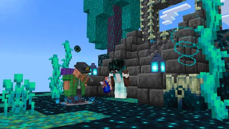 Скриншот Skyblock с одним блоком №4