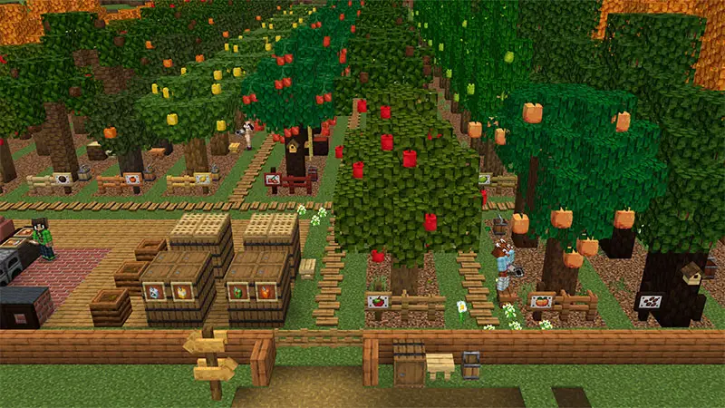 Скриншот Дополнение «Больше деревьев» №1