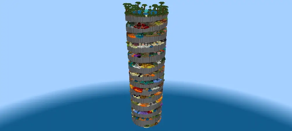 Спираль паркура 3 panorama