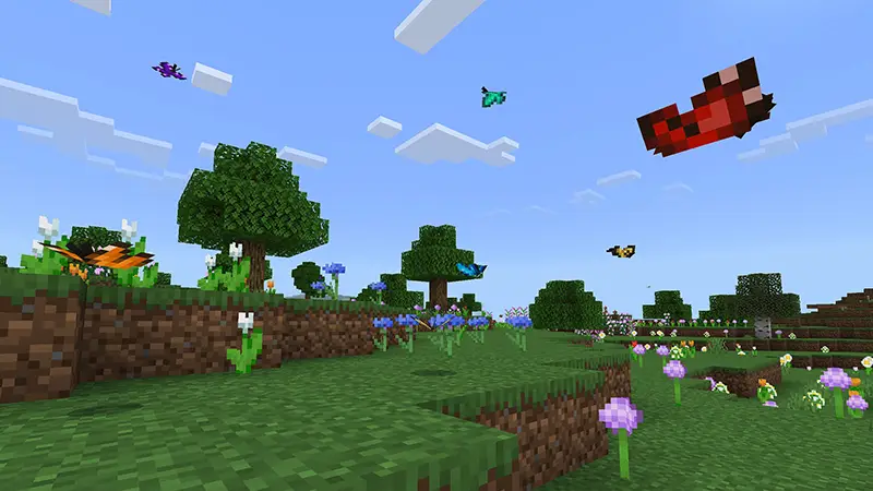 Скриншот Дополнение Butterflies & Moths №1