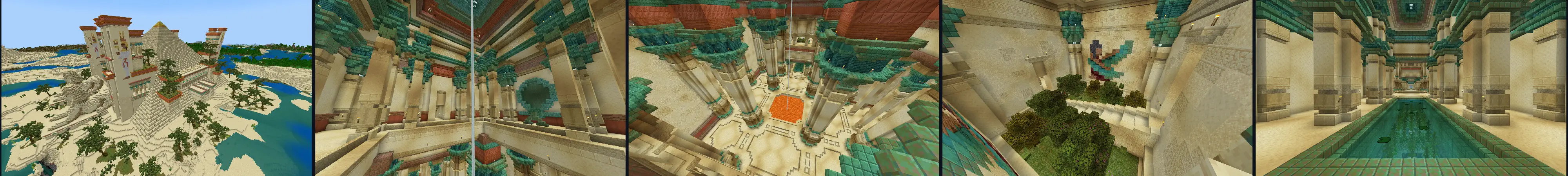 УЛУЧШЕННЫЙ ПУСТЫННЫЙ ХРАМ panorama