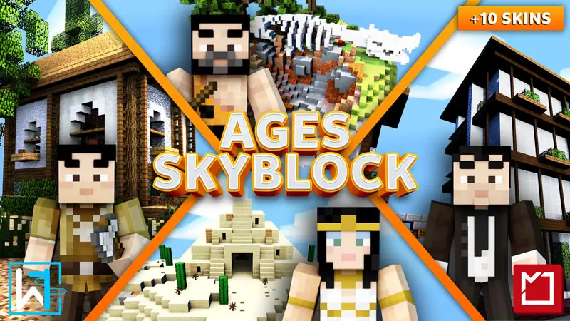 Эпохи Skyblock