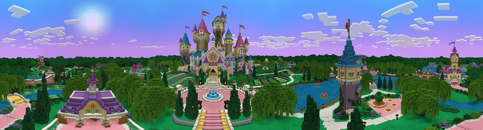 Королевство бабочек panorama