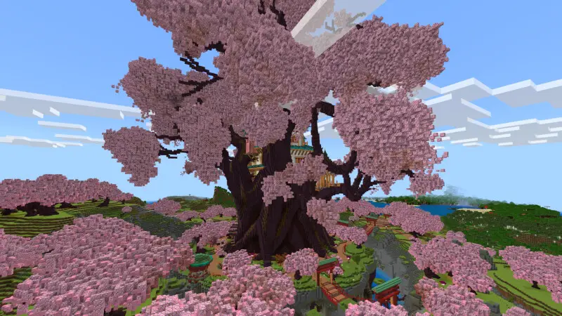 Скриншот Мега вишневый домик на дереве №7