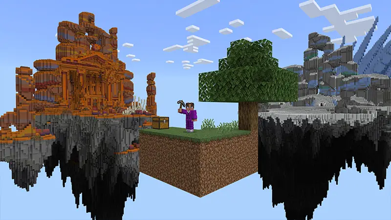 Скриншот Skyblock №1