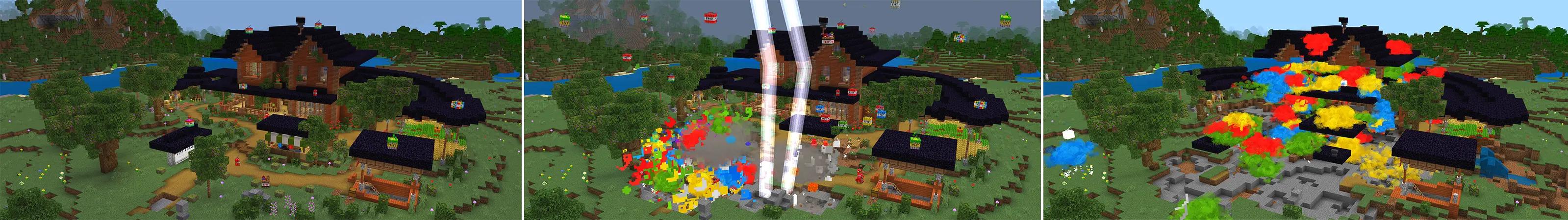 Динамитный дождь panorama