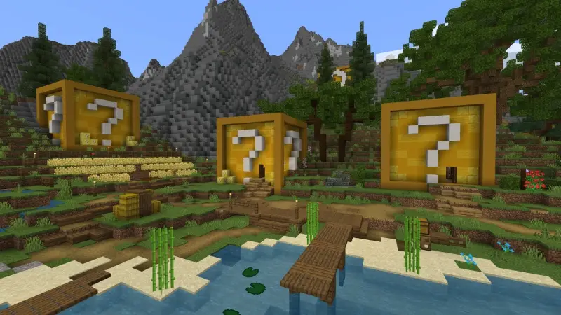 Скриншот Остров блоков удачи №1