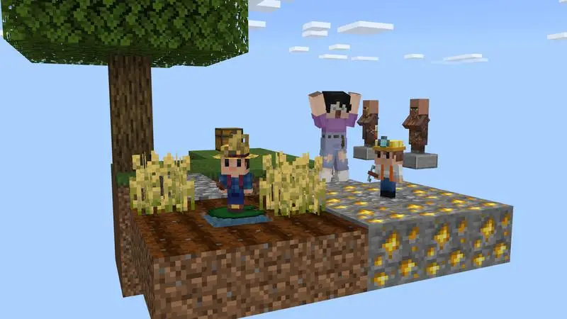 Скриншот Продвинутые подручные Skyblock №2