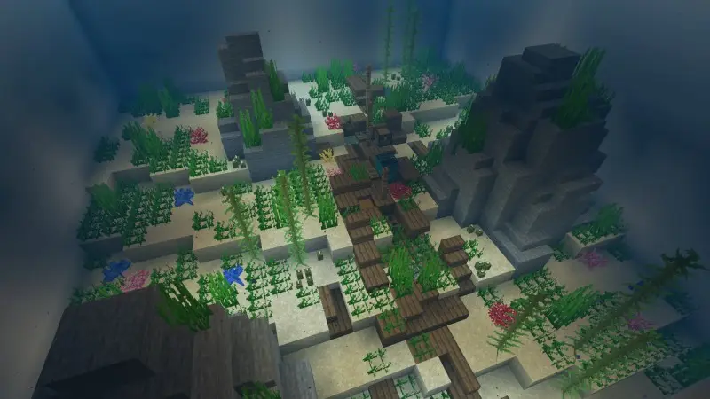 Скриншот Skyblock: радужные блоки XL №2