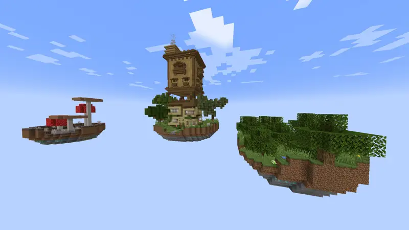 Скриншот Небоскребы Skyblock №3