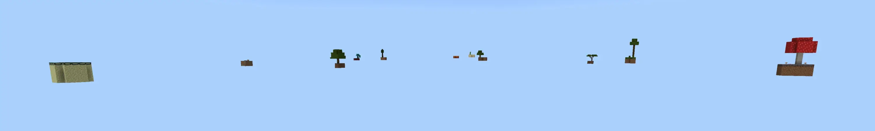 Испытание Skyblock panorama