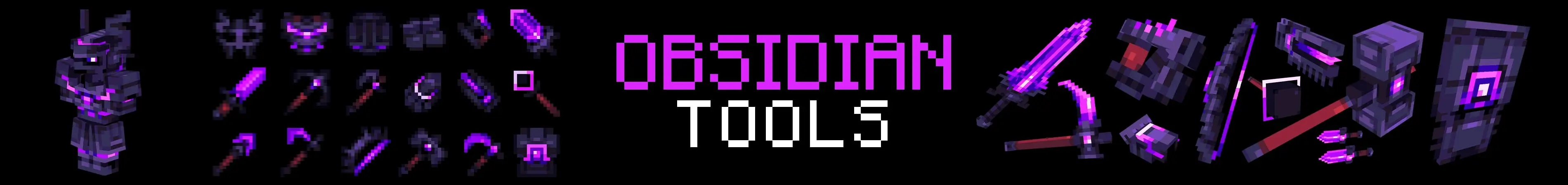 Обсидиановые инструменты panorama