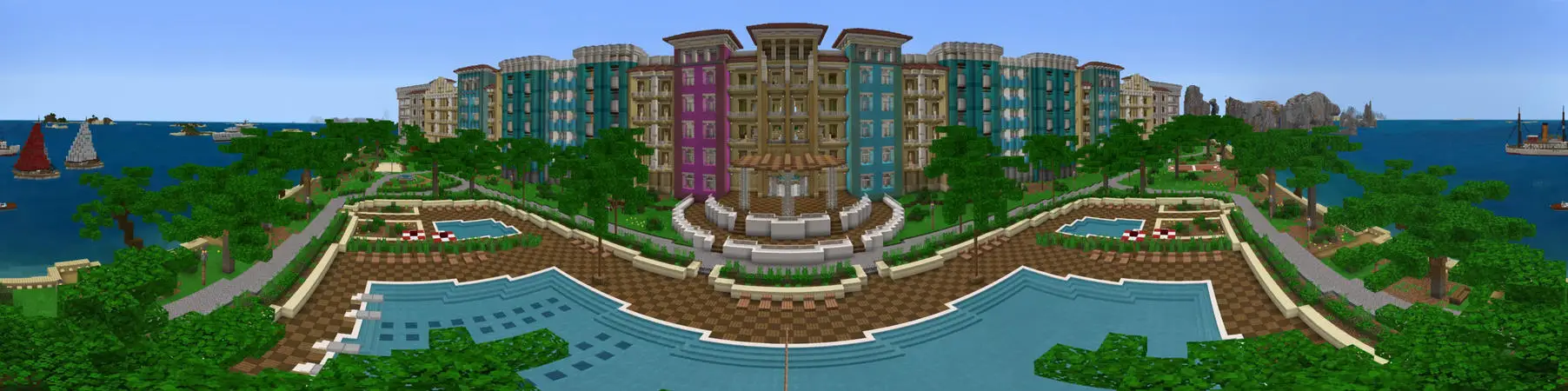 Роскошный отель panorama