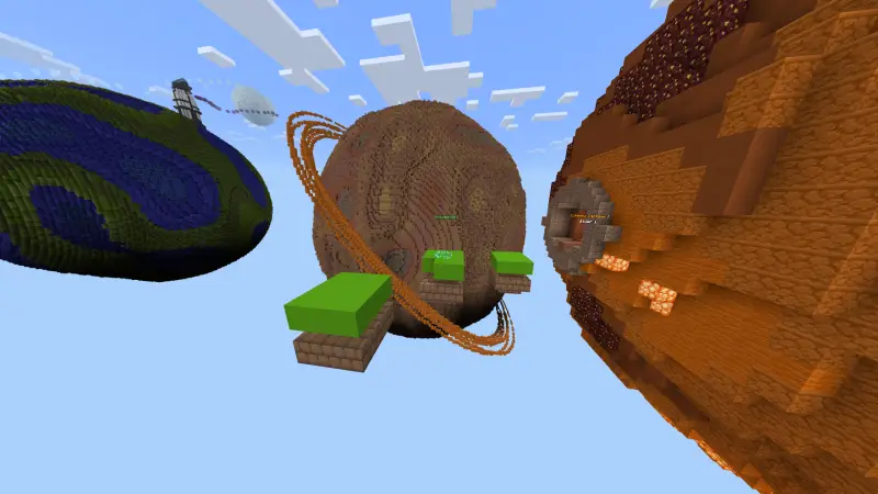 Скриншот Космический паркур №1