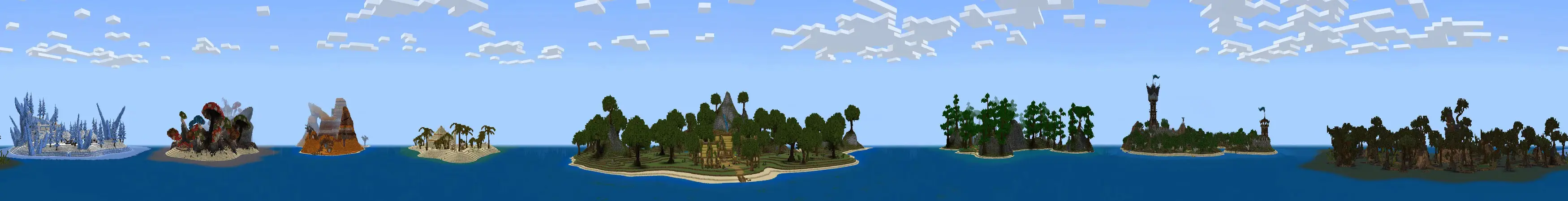 Выживание на плоту panorama