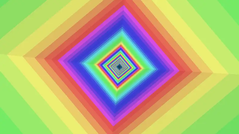 Скриншот Радужный паркур №3