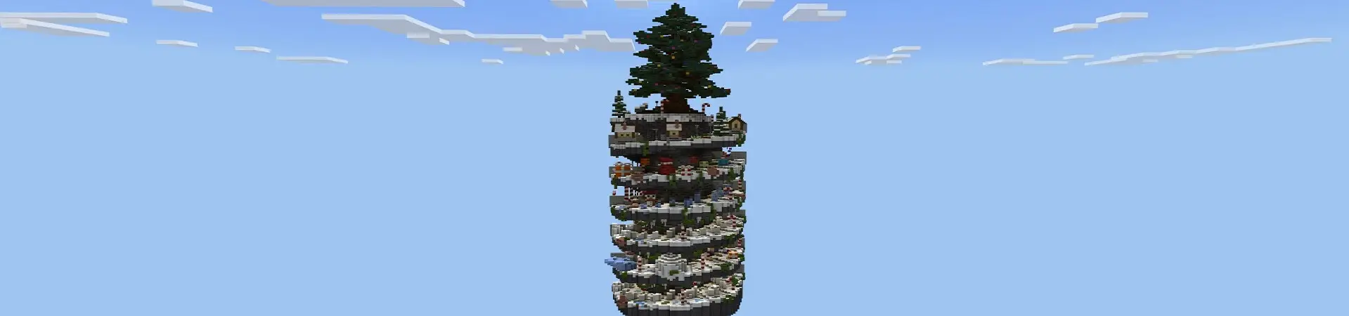 Зимний паркур panorama