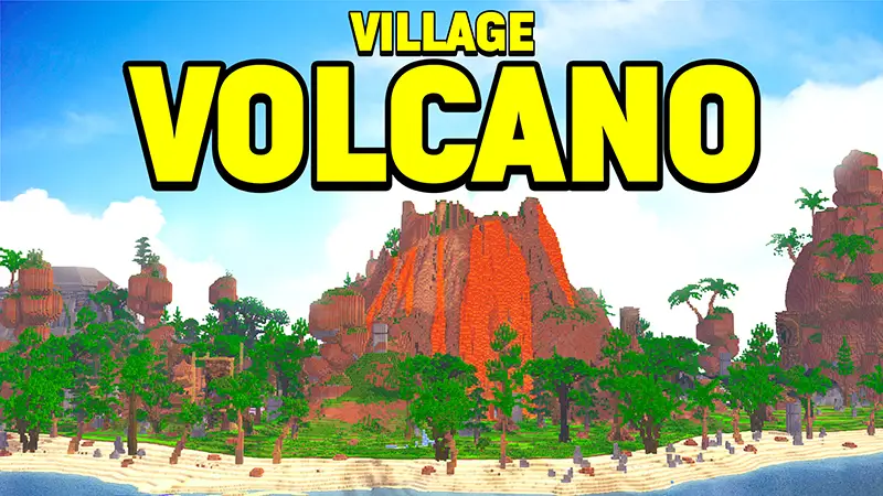 Деревня у вулкана