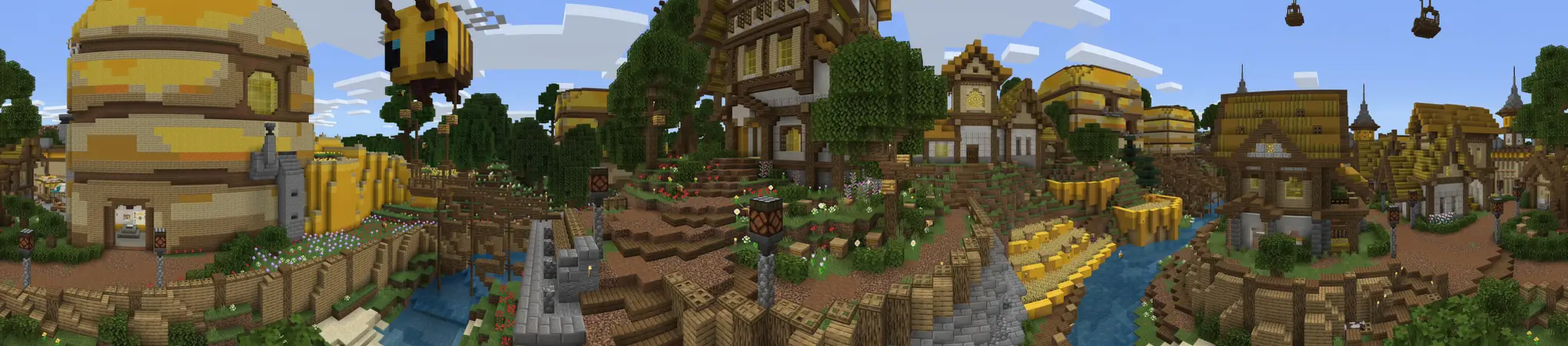 Продвинутые пчелы panorama