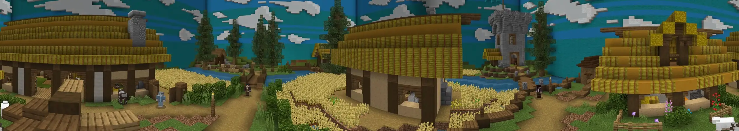 Деревня в сундуке panorama