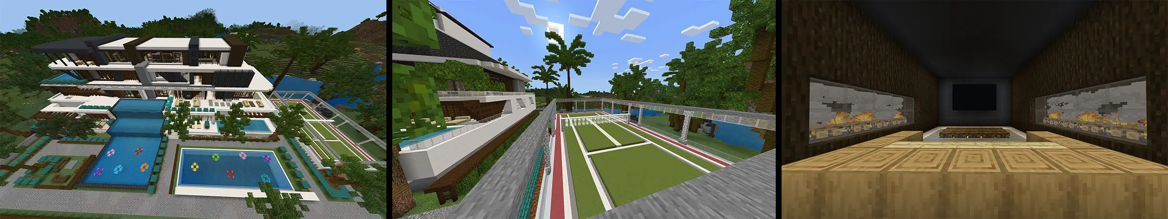 Роскошный особняк для вечеринок panorama