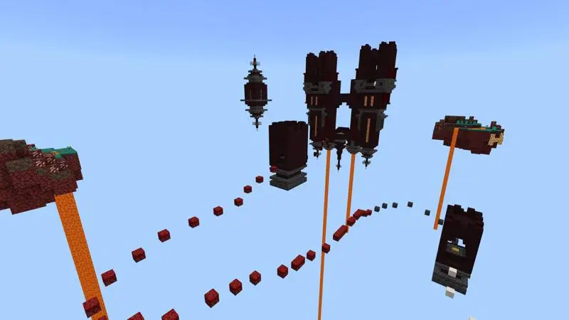 Скриншот Skyblock: паркур IV №5