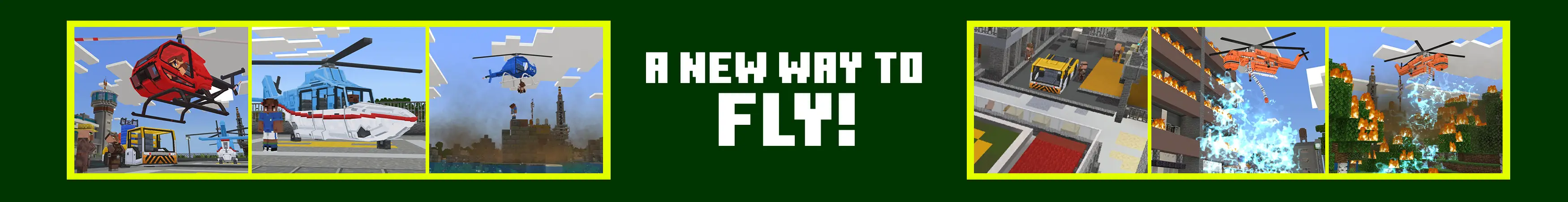 Helicopters panorama