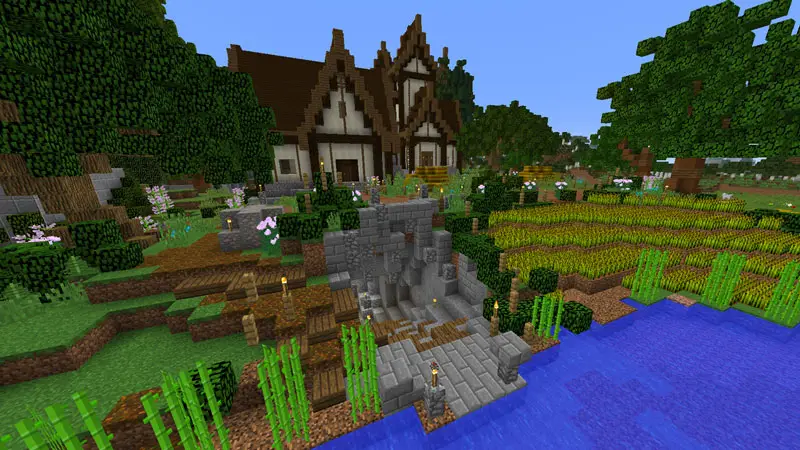 Скриншот Деревенское озеро №2