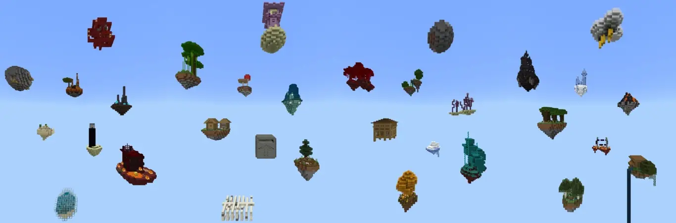 Skyblock: магические блоки panorama