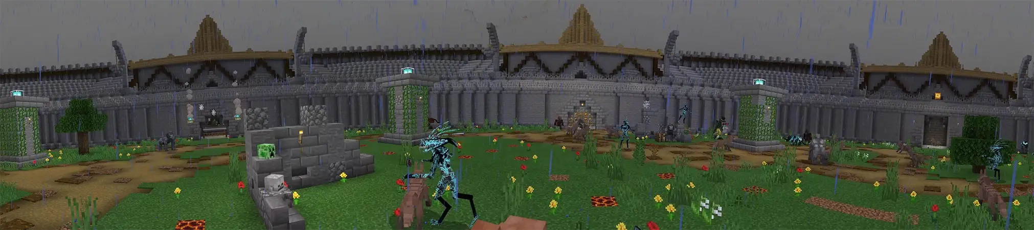 Арена монстров и мобов panorama