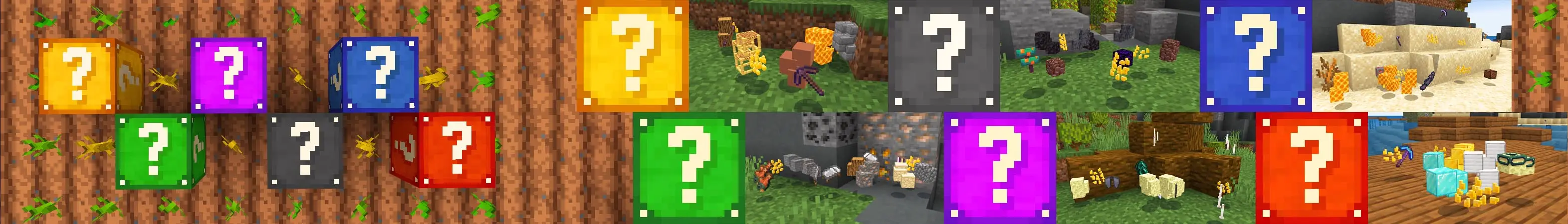 Остров блоков удачи panorama