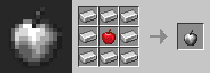 Крафт железного яблока