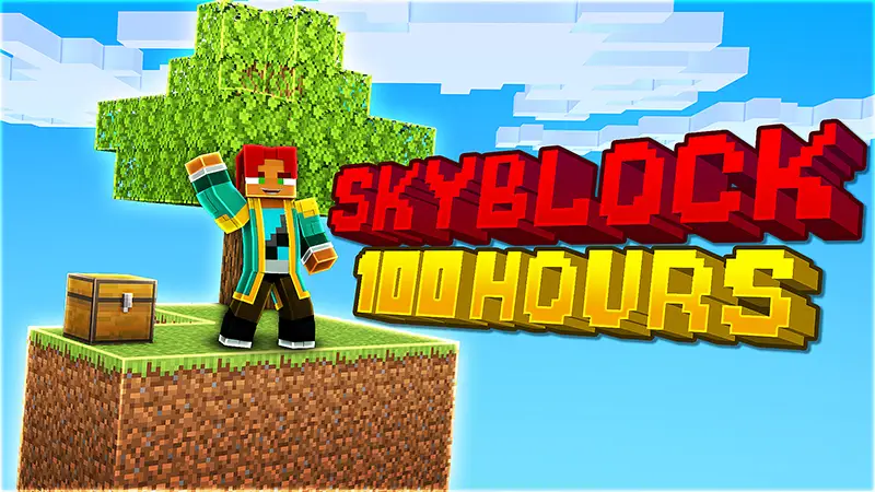 100 часов Skyblock